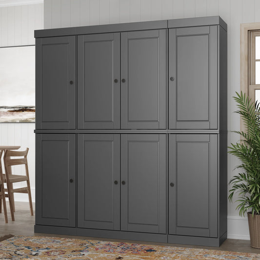 100% Solid Wood 65" Kitchen China Pantry Buffet by Palace Imports - 65" x 71.5"